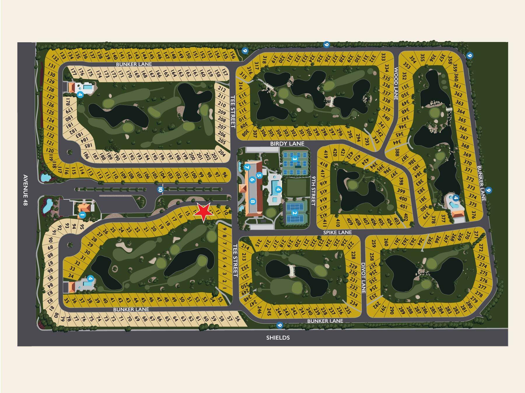 80394 Ave 48, Unit 13 Indio, CA 92201 - Photo 22 of 23 13-ORI-lot-map