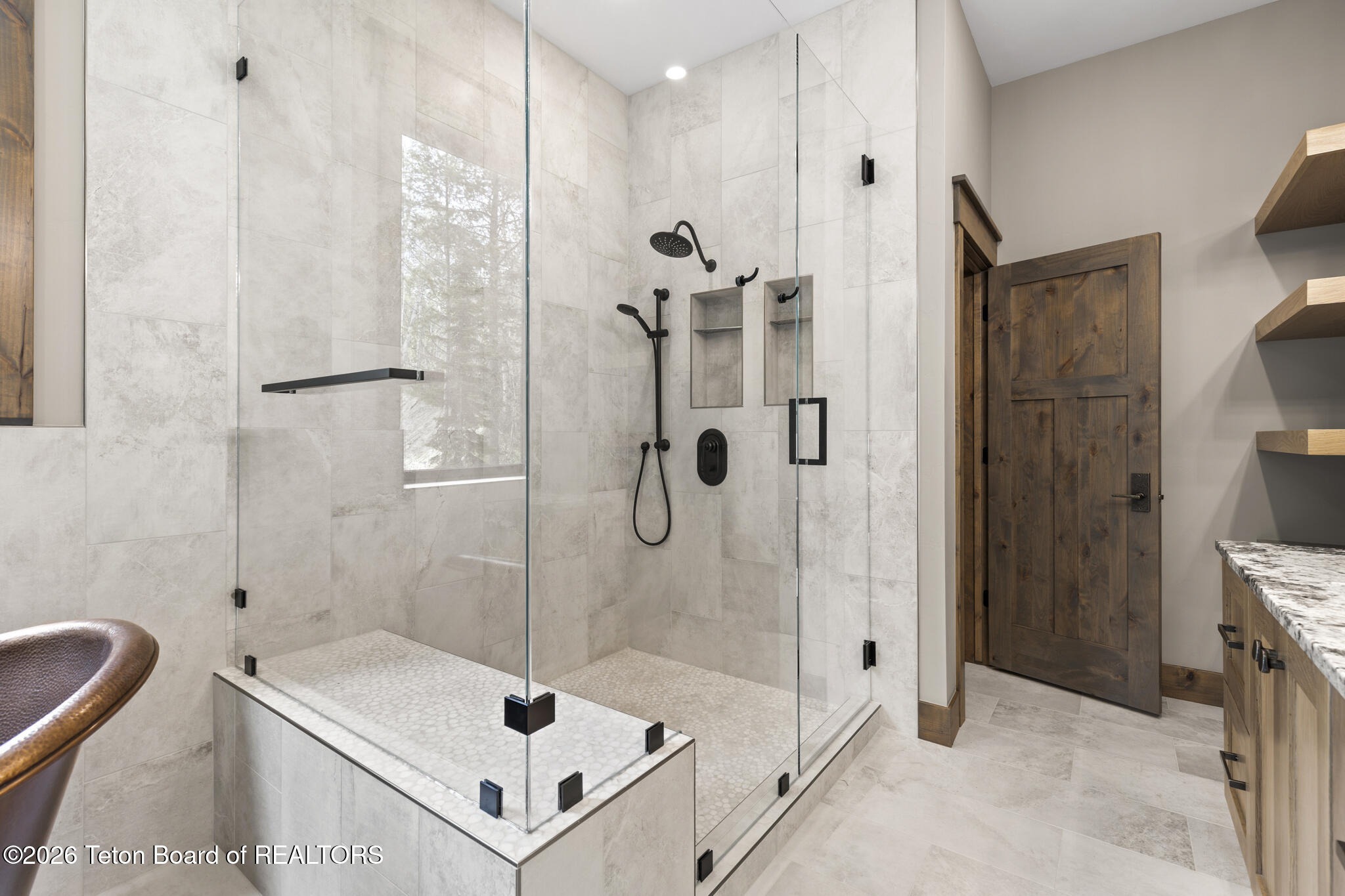 5727 Forest Ridge Road Victor, ID 83455 - Photo 39 of 80 Master Bath Shower