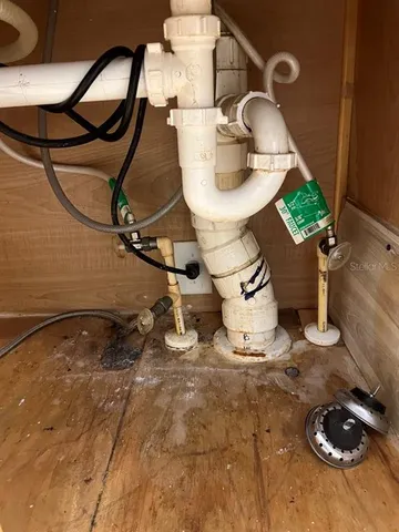 a view of water heater room