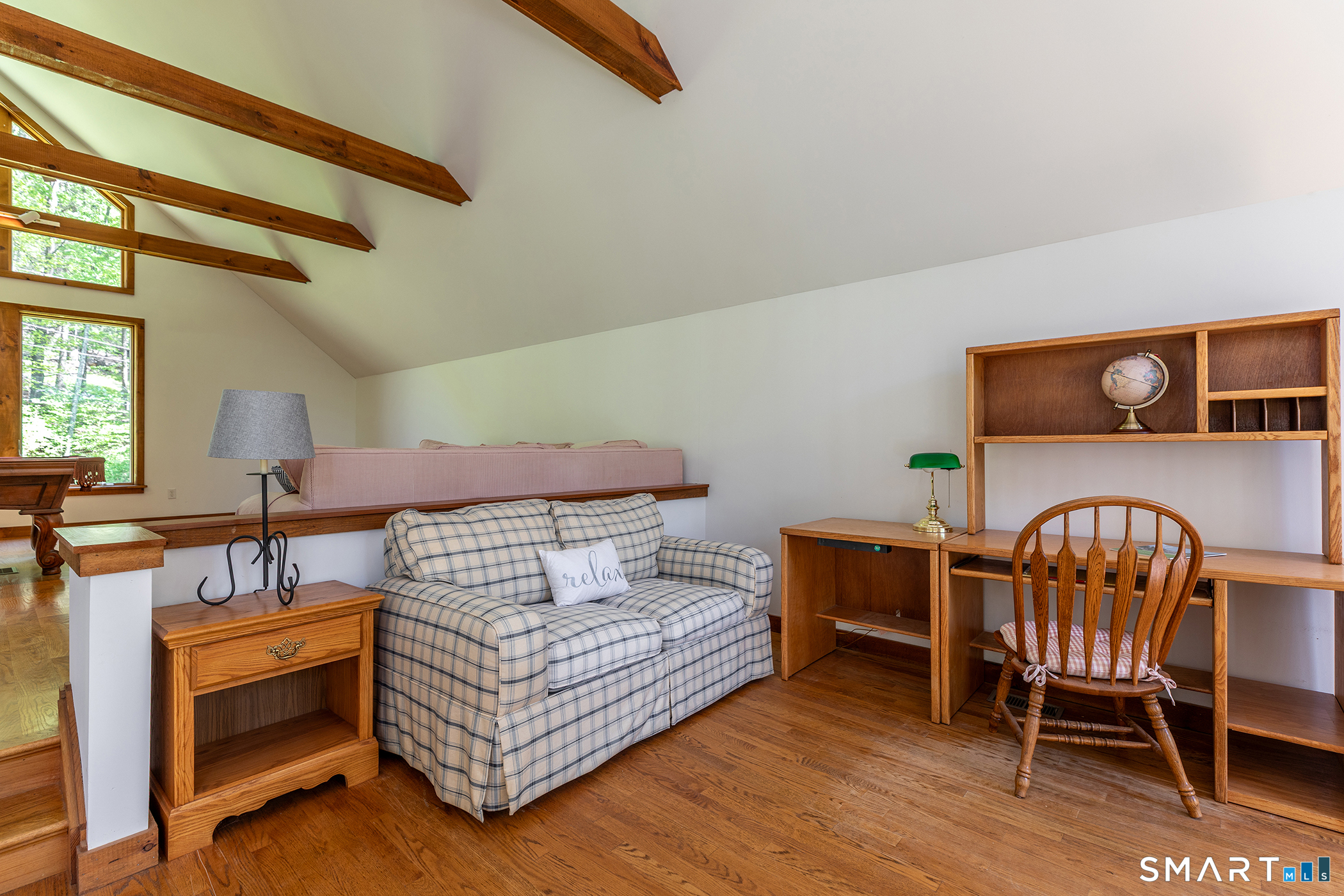3 Old Forest Road Sherman, CT 06784 - Photo 20 of 38 a bedroom with furniture and a chair