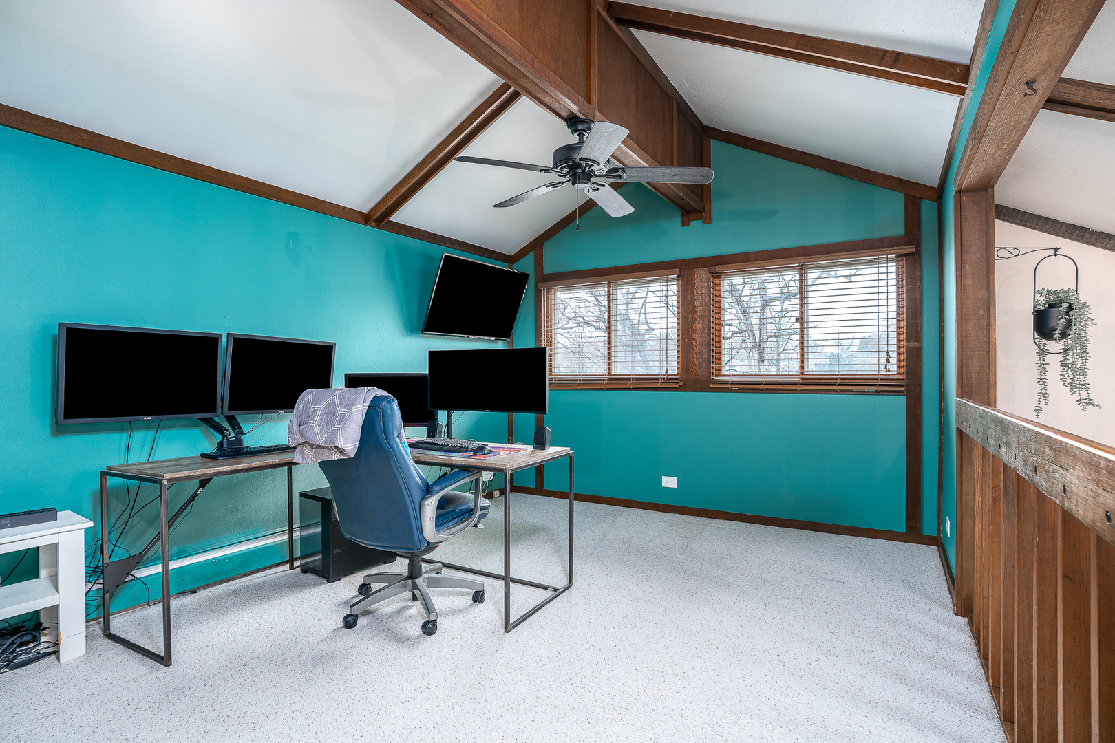 5302 32nd Avenue Moline, IL 61265 - Photo 18 of 30 a view of a workspace with furniture and a window