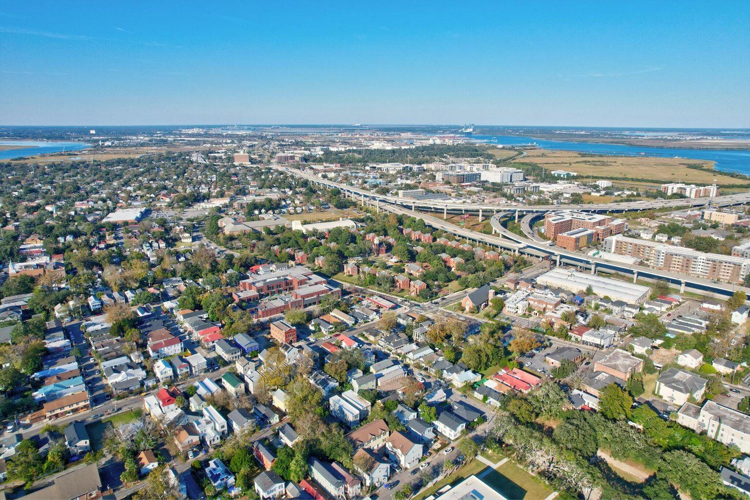 118 Congress Street, Unit F Charleston, SC 29403 - Photo 36 of 38 Aerial Location