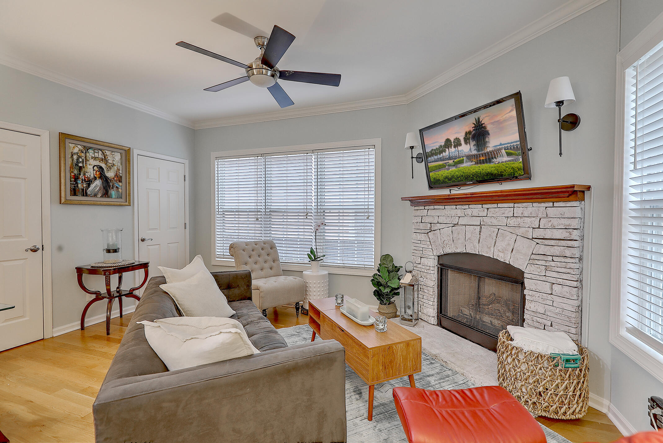 118 Congress Street, Unit F Charleston, SC 29403 - Photo 4 of 38 Large Living Room