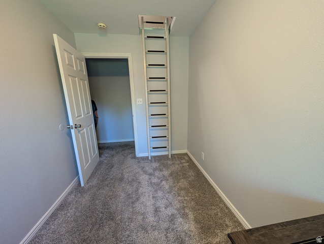 897 East 1200 North Mapleton, UT 84664 - Photo 40 of 54 Bedroom/Office with ladder to attic loft