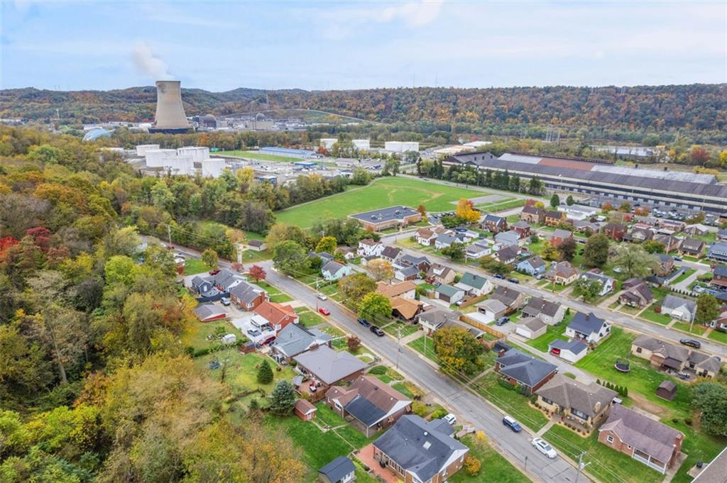 1233 Virginia Avenue Midland, PA 15059 - Photo 42 of 44 an aerial view of residential building with outdoor space