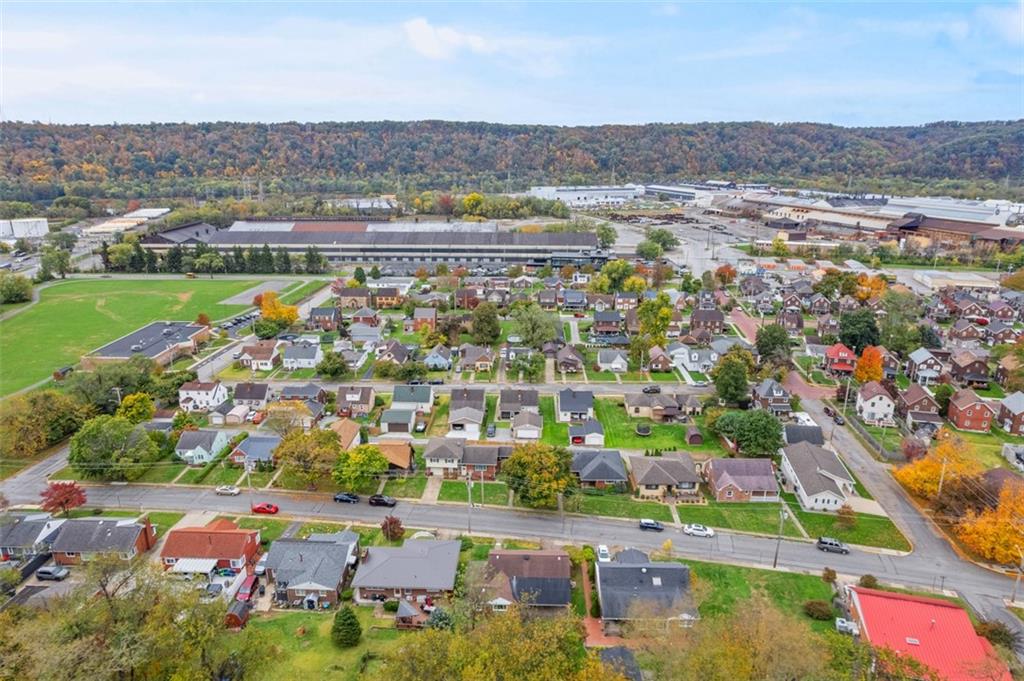 1233 Virginia Avenue Midland, PA 15059 - Photo 43 of 44 an aerial view of residential building and lake