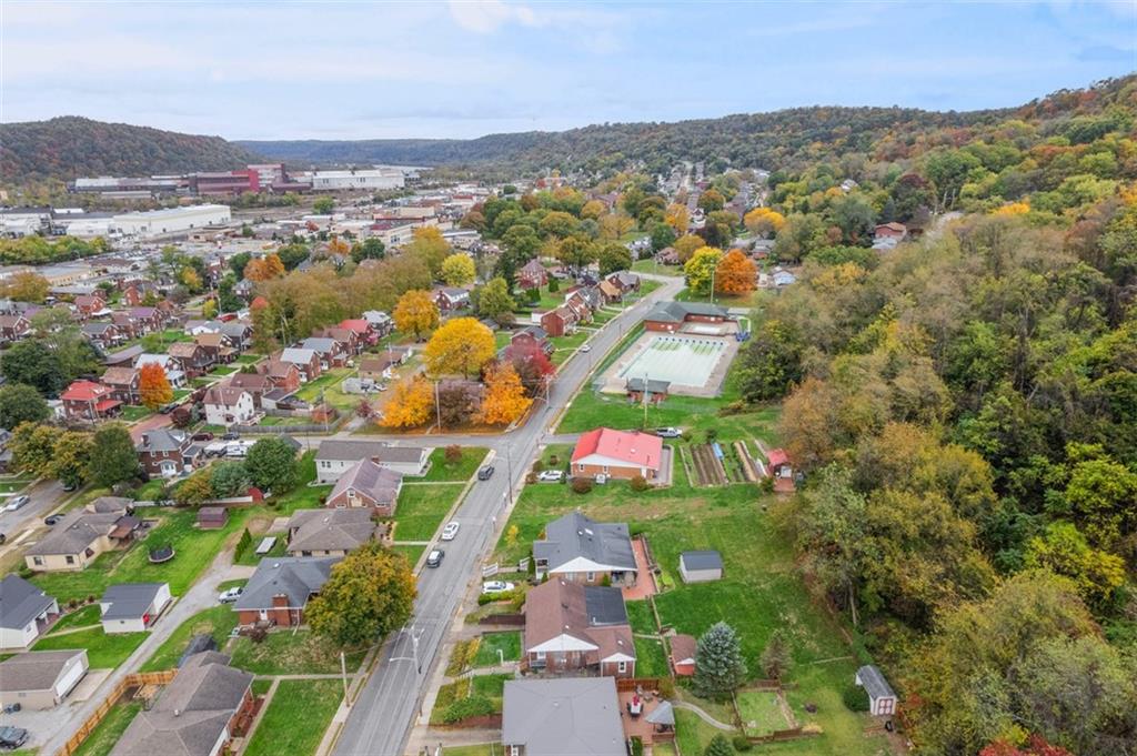 1233 Virginia Avenue Midland, PA 15059 - Photo 44 of 44 an aerial view of residential houses with outdoor space