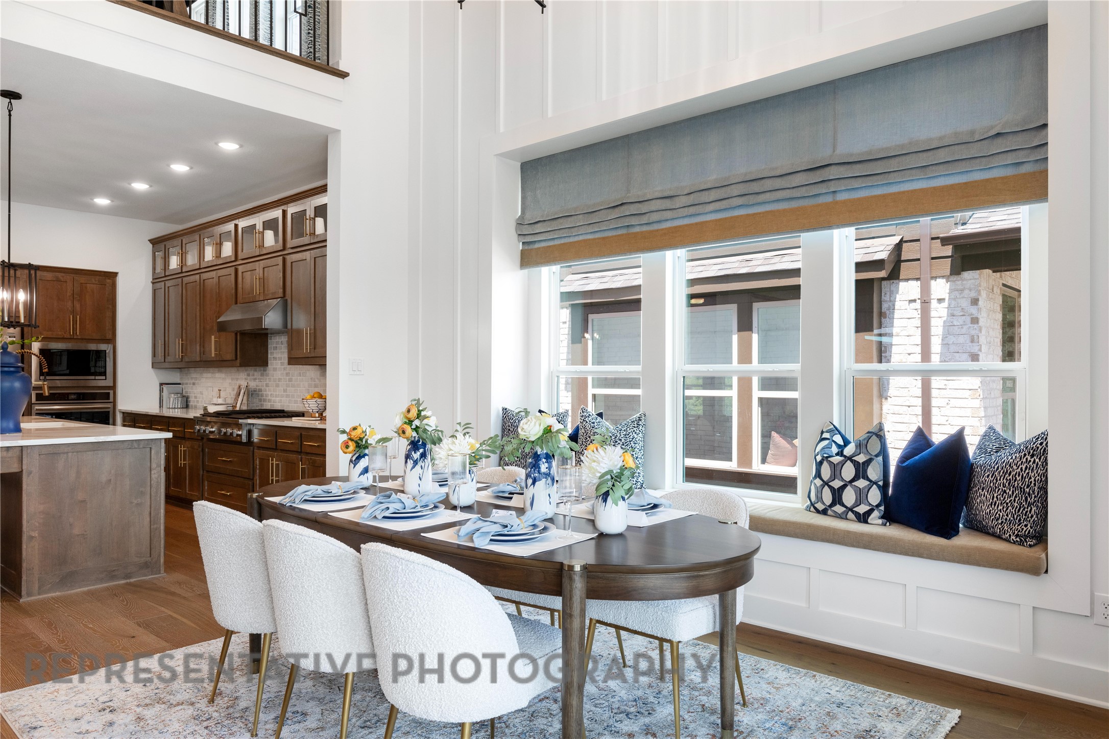 21235 Natalia Grove Magnolia, TX 77355 - Photo 19 of 34 a view of a dining room with furniture window and outside view