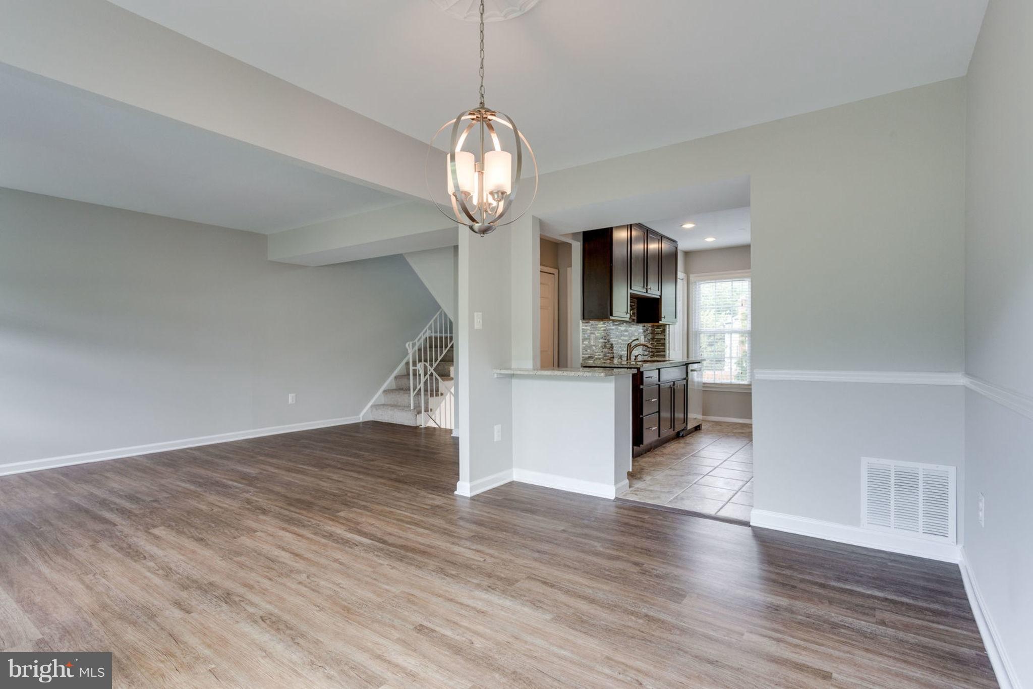 7764 Euclid Way Springfield, VA 22153 - Photo 6 of 18 Brand New Lighting Fixture, Flooring & Paint