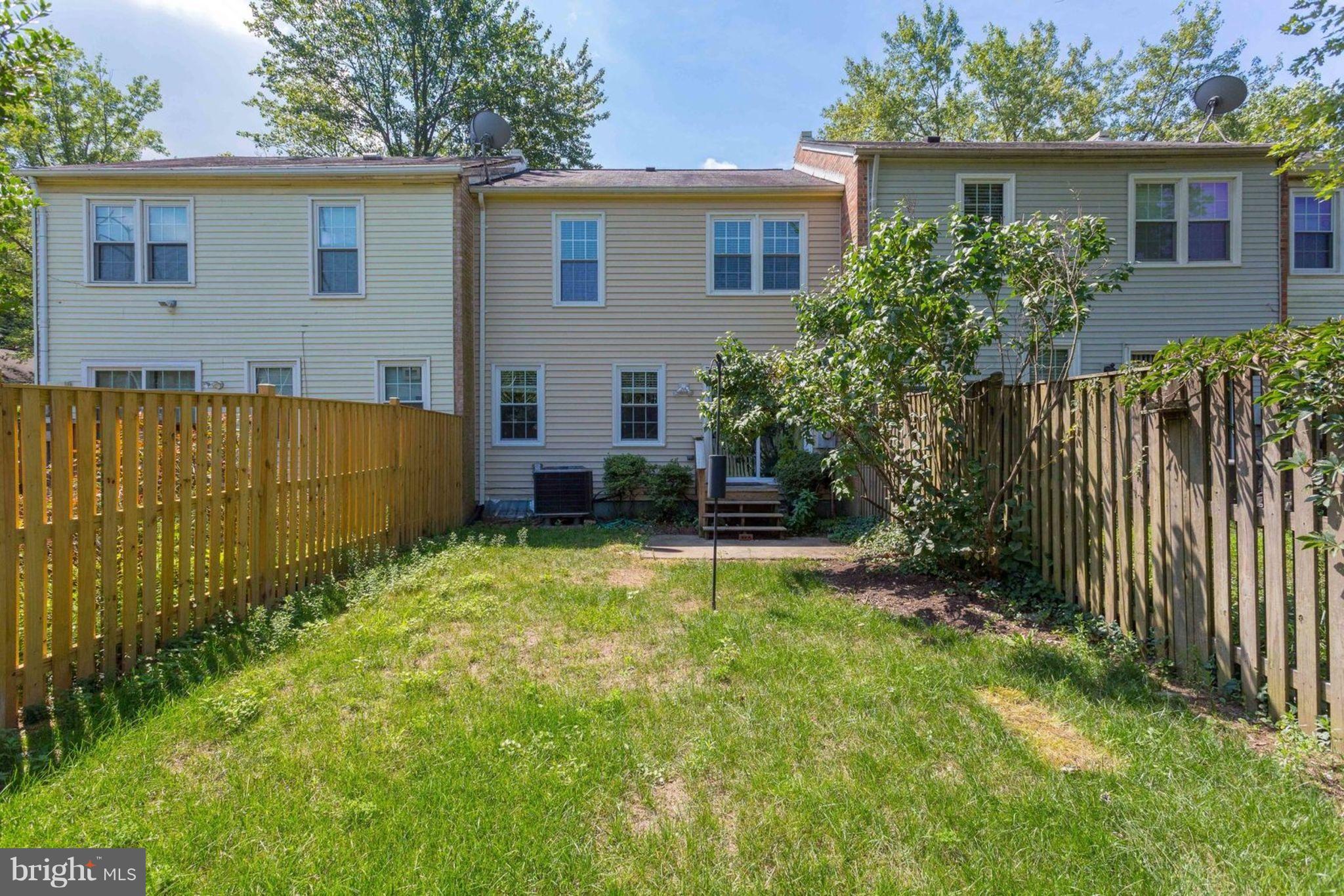 7764 Euclid Way Springfield, VA 22153 - Photo 8 of 18 Fully Fenced Rear yard