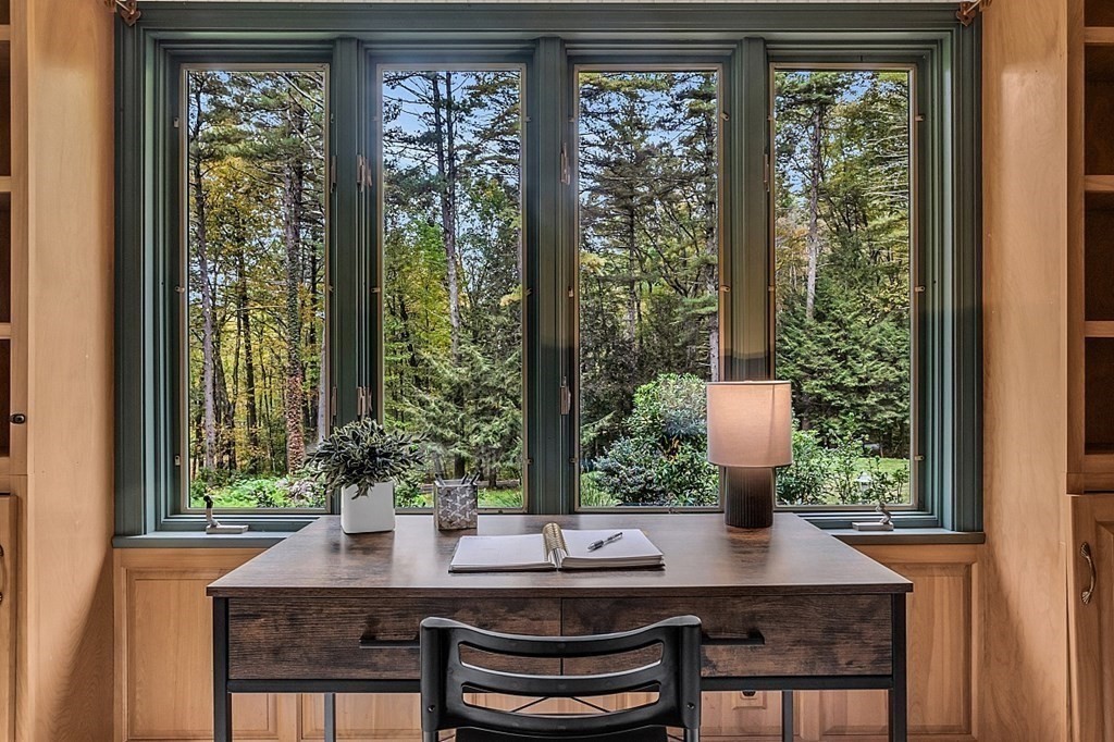 3 Peninsula Road Harvard, MA 01451 - Photo 20 of 42 a view of a window with a table and chairs