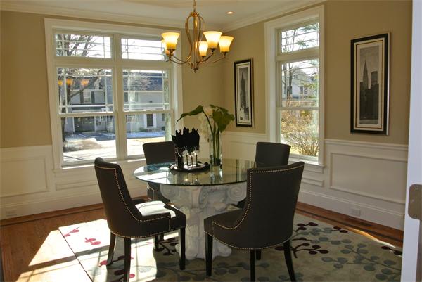 27 Leewood Road Wellesley, MA 02482 - Photo 4 of 17 a dining room with furniture and window