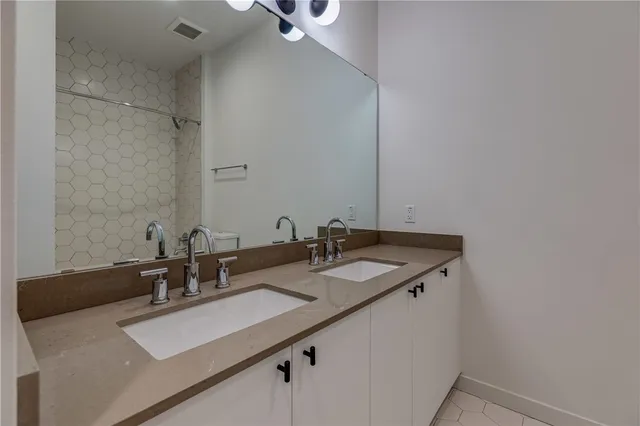 a view of a small space