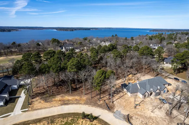 a view of a city with sunset view