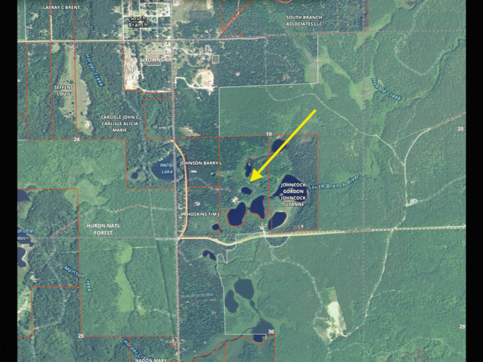 6130 East County Line Road South Branch, MI 48761 - Photo 62 of 66 Plat Map