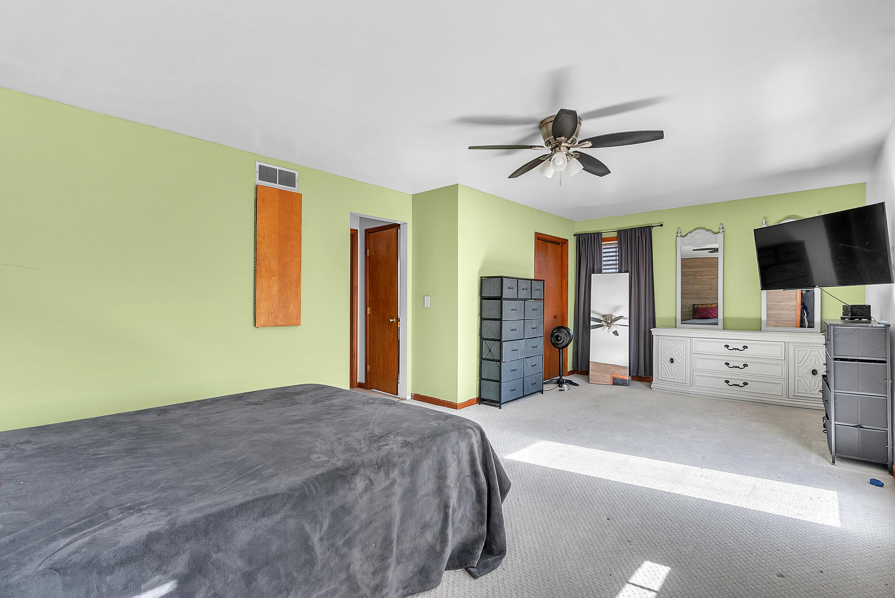 5351 East Honor Avenue Demotte, IN 46310 - Photo 19 of 31 a bed room with a bed and a television