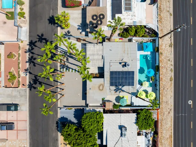 a view of outdoor space with seating area