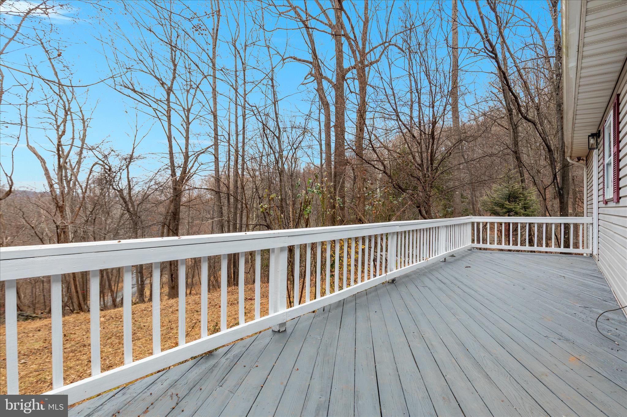 503 Pomeroy Road Front Royal, VA 22630 - Photo 27 of 41 a view of balcony with wooden floor and fence
