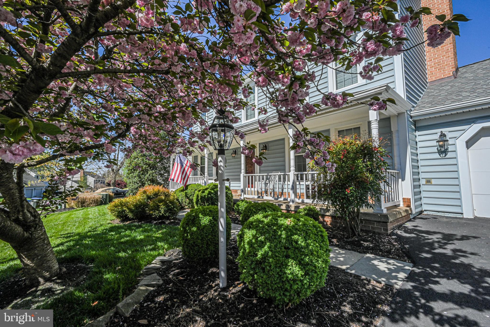 A Bright, light-filled, center hall colonial