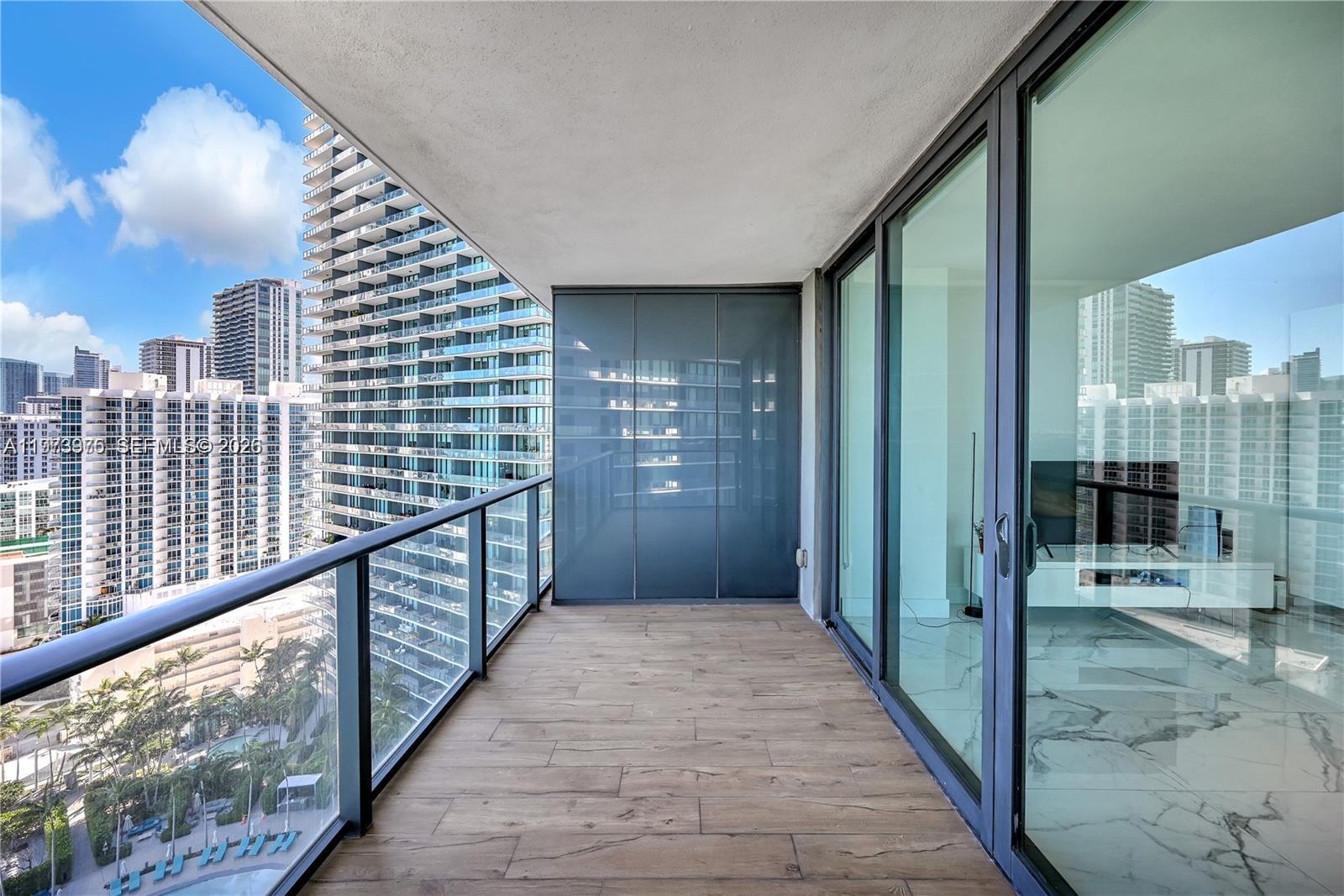 650 Northeast 32nd Street, Unit 2007 Miami, FL 33137 - Photo 22 of 44 a view of a balcony
