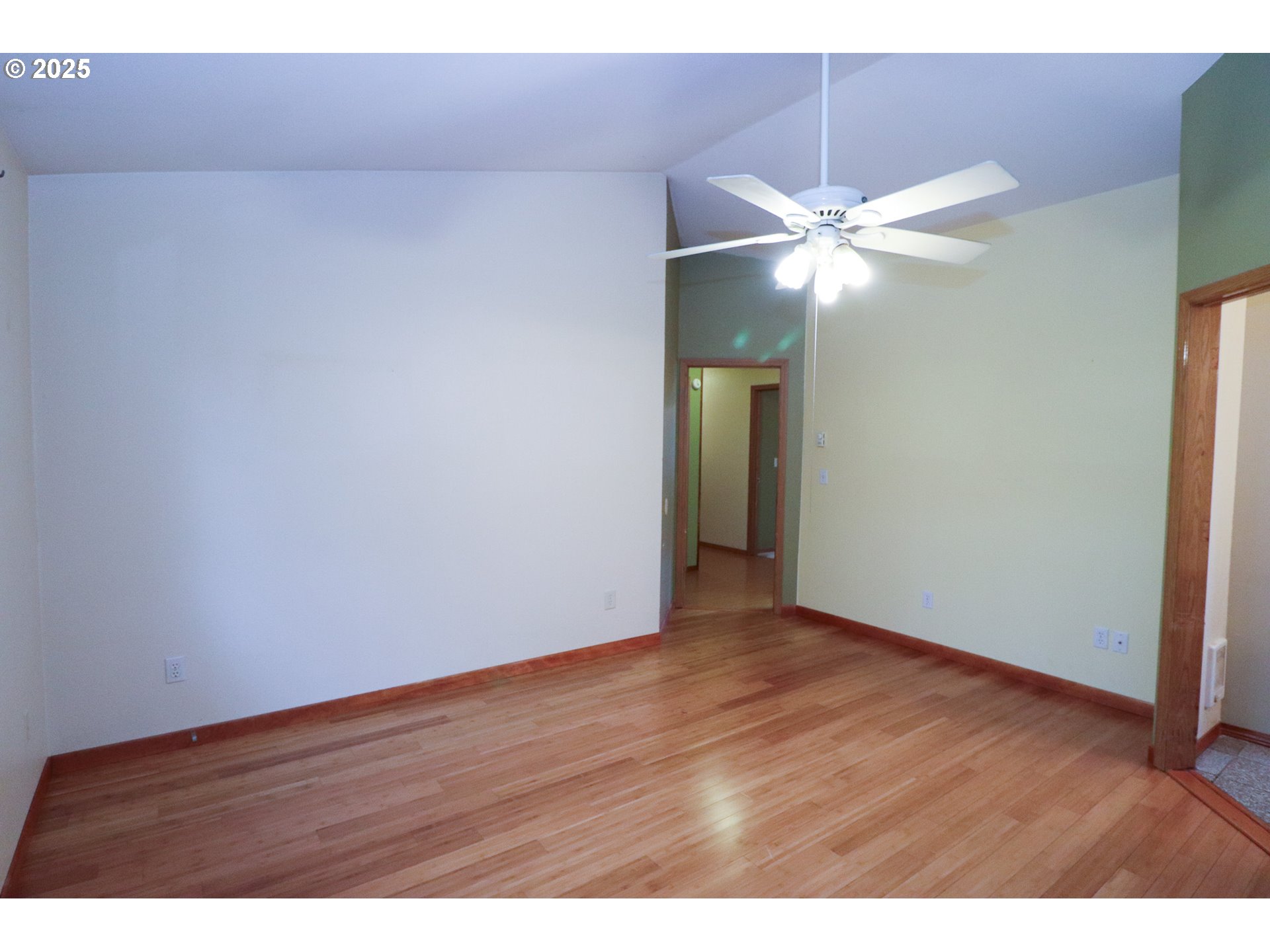 858 South 46th Street Springfield, OR 97478 - Photo 17 of 33 a view of an empty room with wooden floor