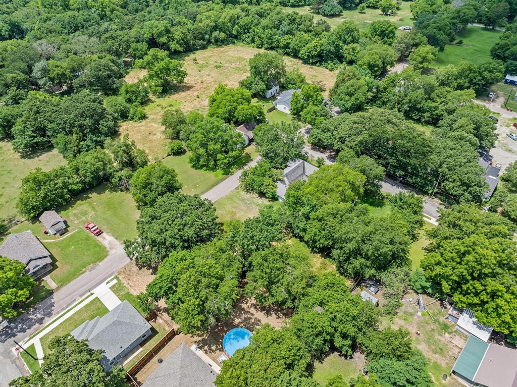 518 South 3rd Street Bonham, TX 75418 - Photo 10 of 19 an aerial view of a house with a yard
