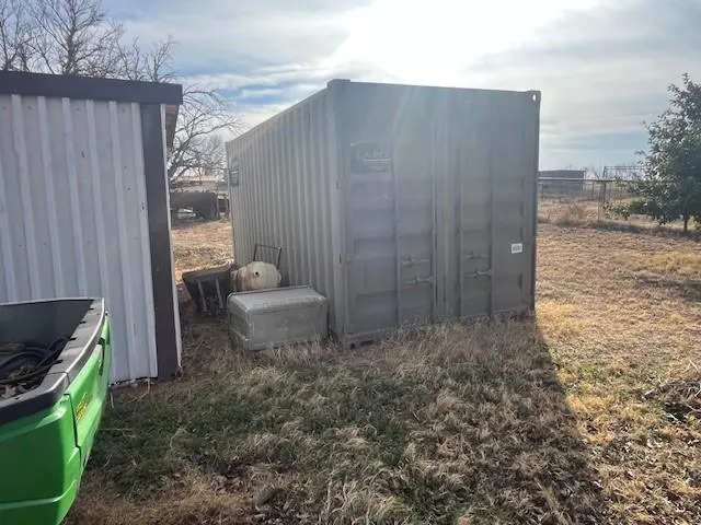 a view of a storage room with lots of stuff