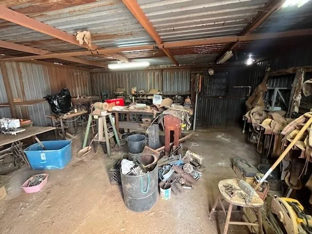a view of storage and utility room