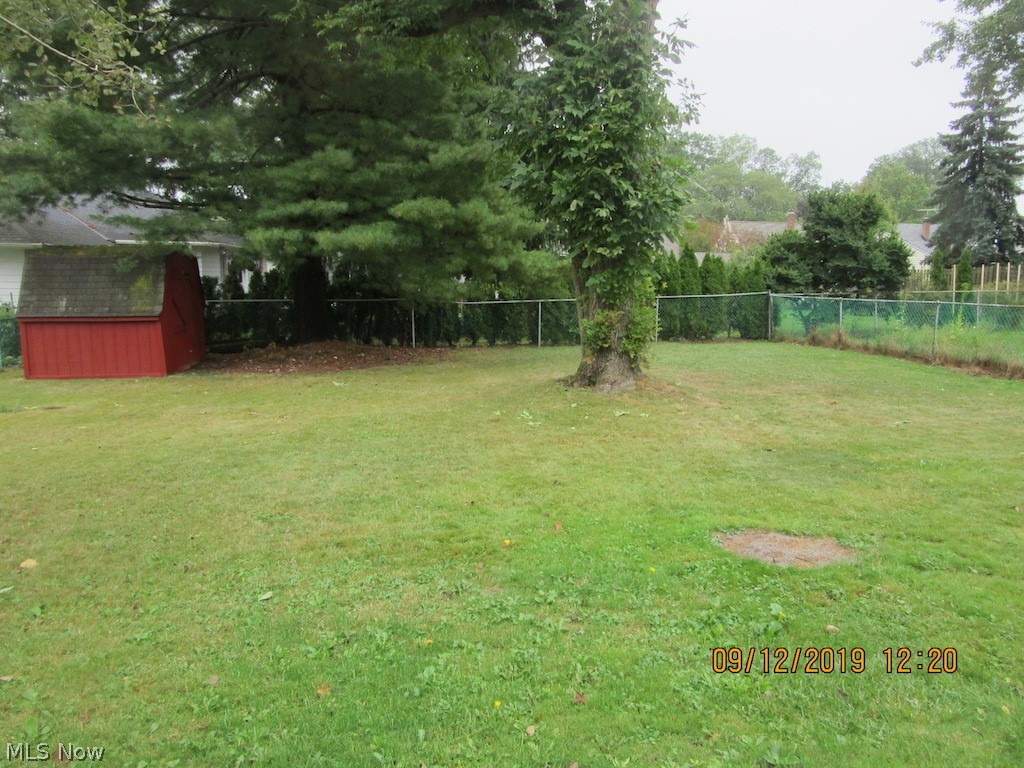 1107 Sunset Road Cleveland, OH 44124 - Photo 21 of 21 fenced backyard and shed