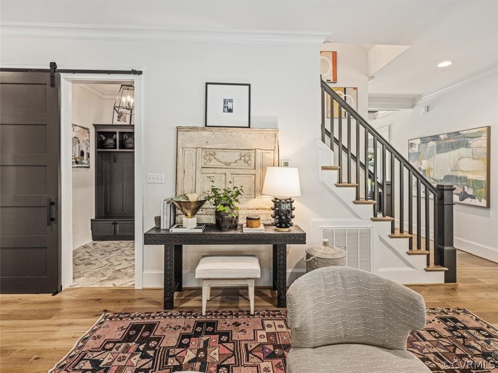 16701 Saville Chase Road Midlothian, VA 23112 - Photo 22 of 50 a living room with furniture and wooden floor