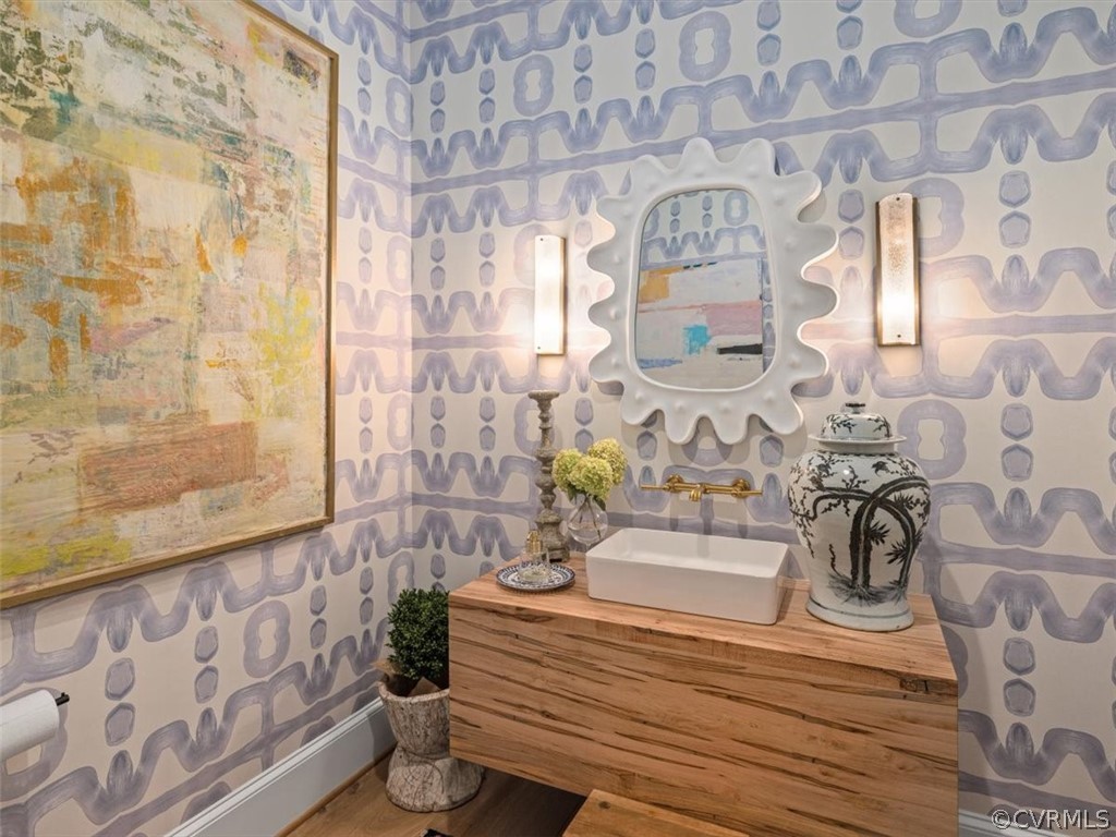 16701 Saville Chase Road Midlothian, VA 23112 - Photo 26 of 50 a bedroom with a bed and a mirror