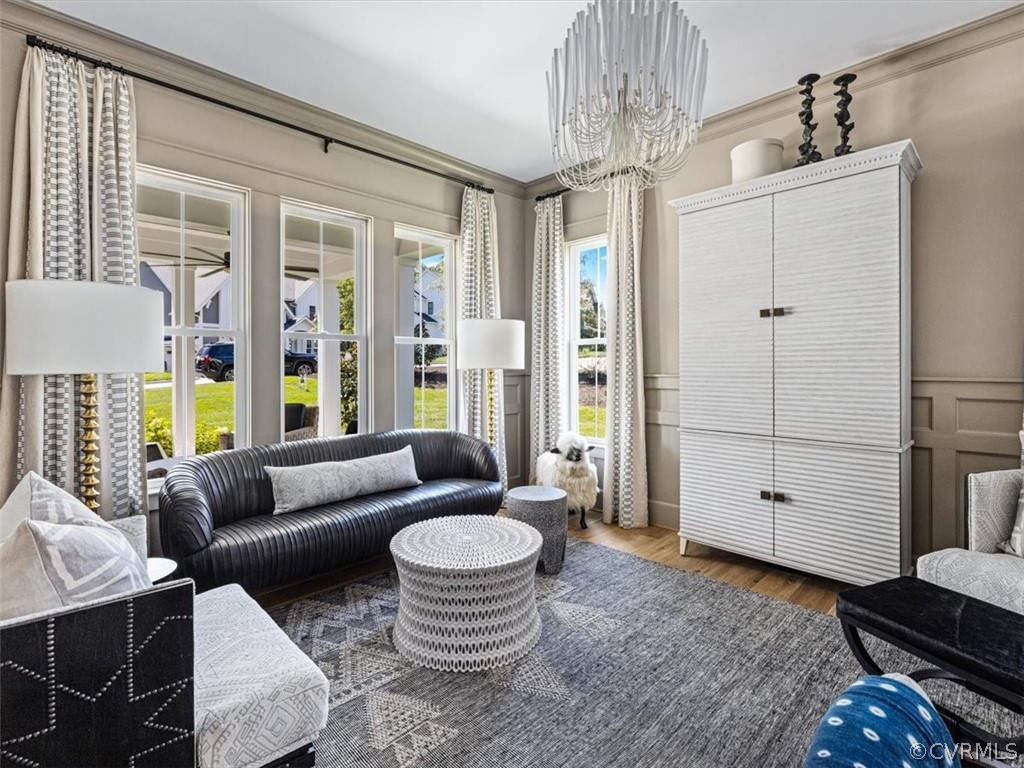 16701 Saville Chase Road Midlothian, VA 23112 - Photo 7 of 50 a living room with furniture and a table