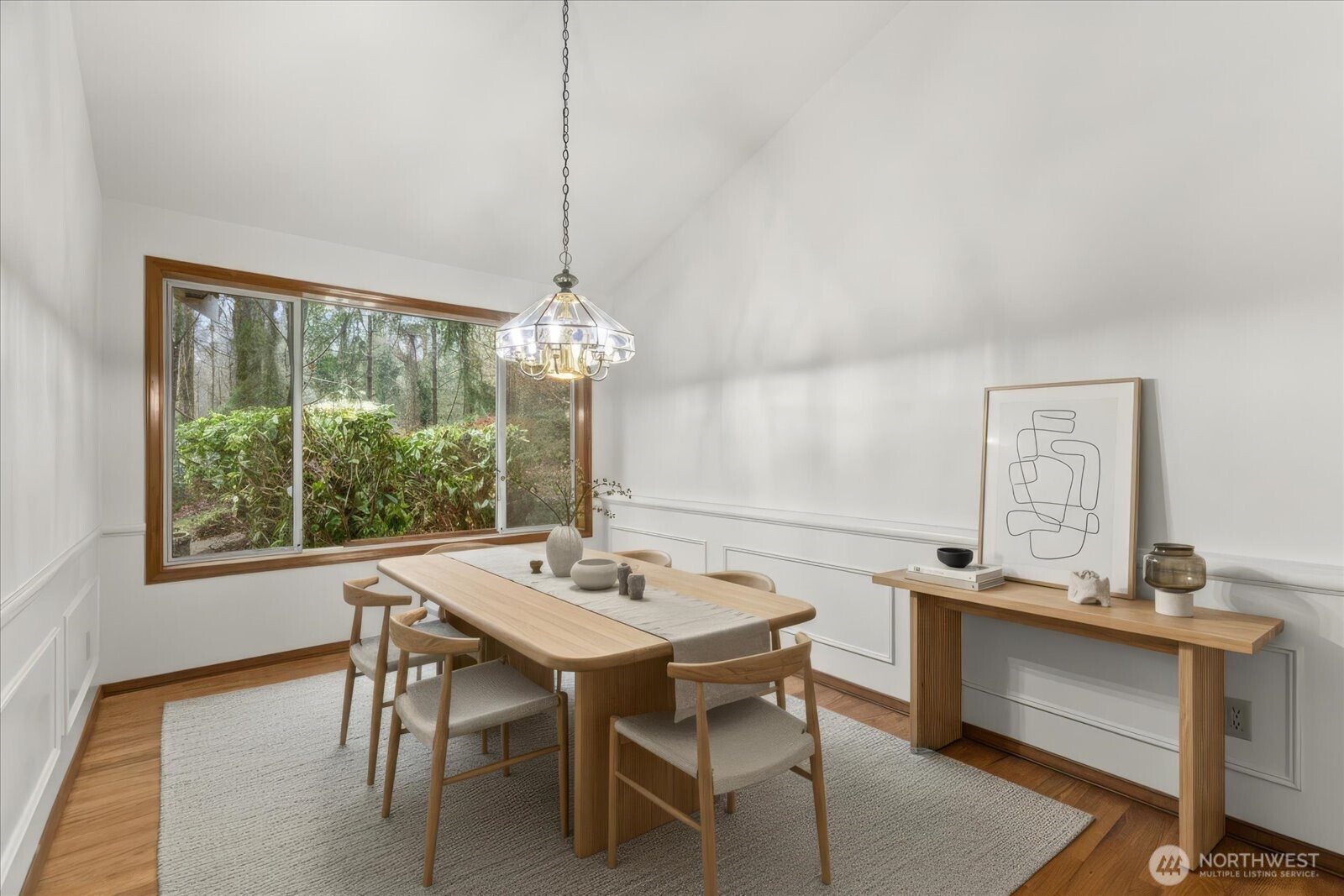 18721 Northeast 133rd Street Redmond, WA 98052 - Photo 5 of 39 a view of a dining room with furniture window and outside view