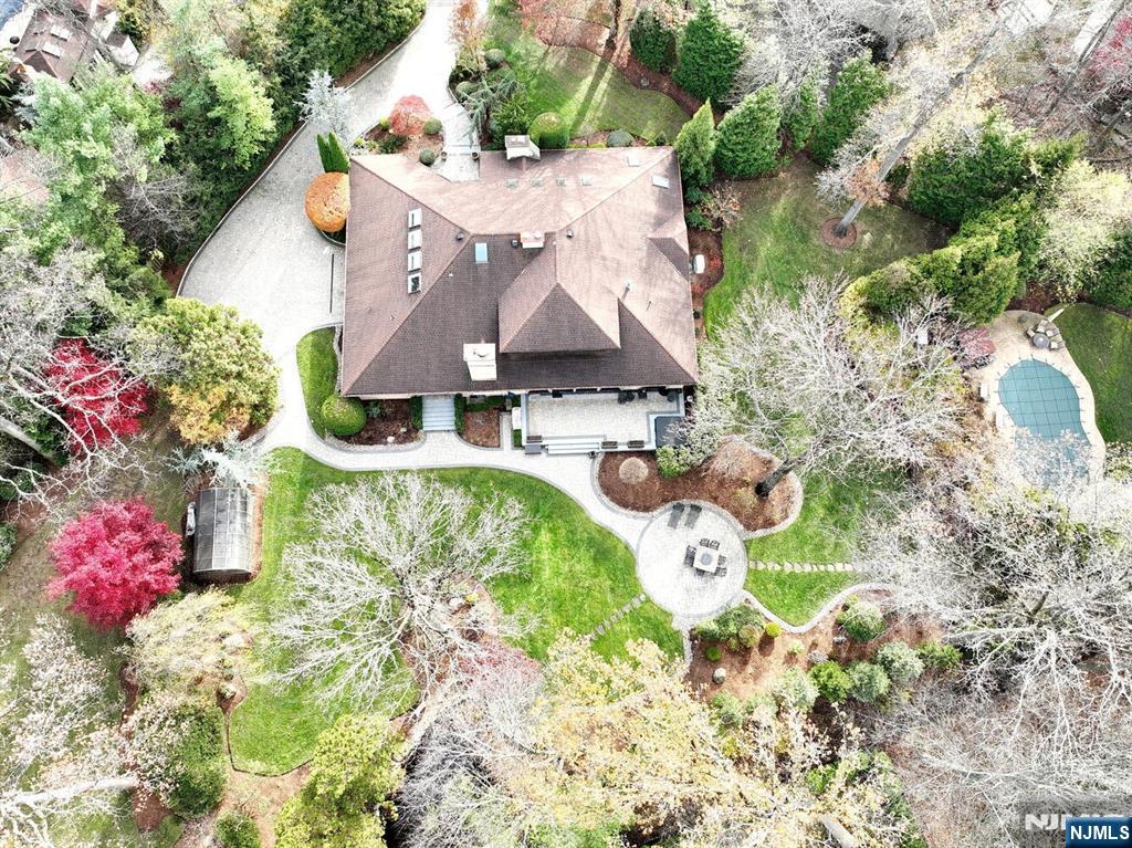 4 Summertree Way Montvale, NJ 07645 - Photo 50 of 50 a aerial view of a house with yard and green space