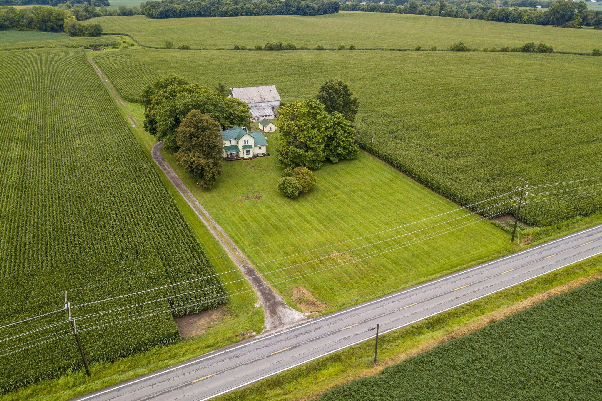 Aerial View - 9501 Lancaster-Newark Road, Baltimore, OH 43105
