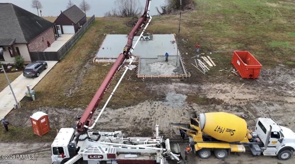 1025 Grand Loop Breaux Bridge, LA 70517 - Photo 3 of 5 Pouring slab