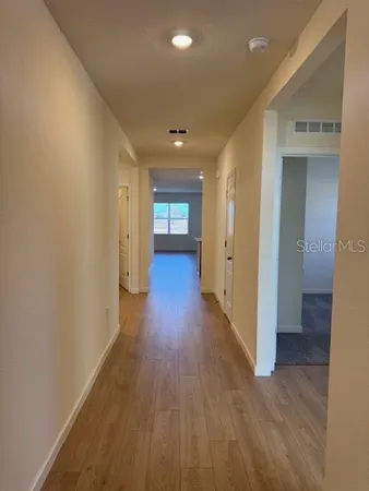 wooden floor in a gallery