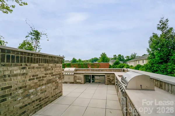 a view of terrace with seating space