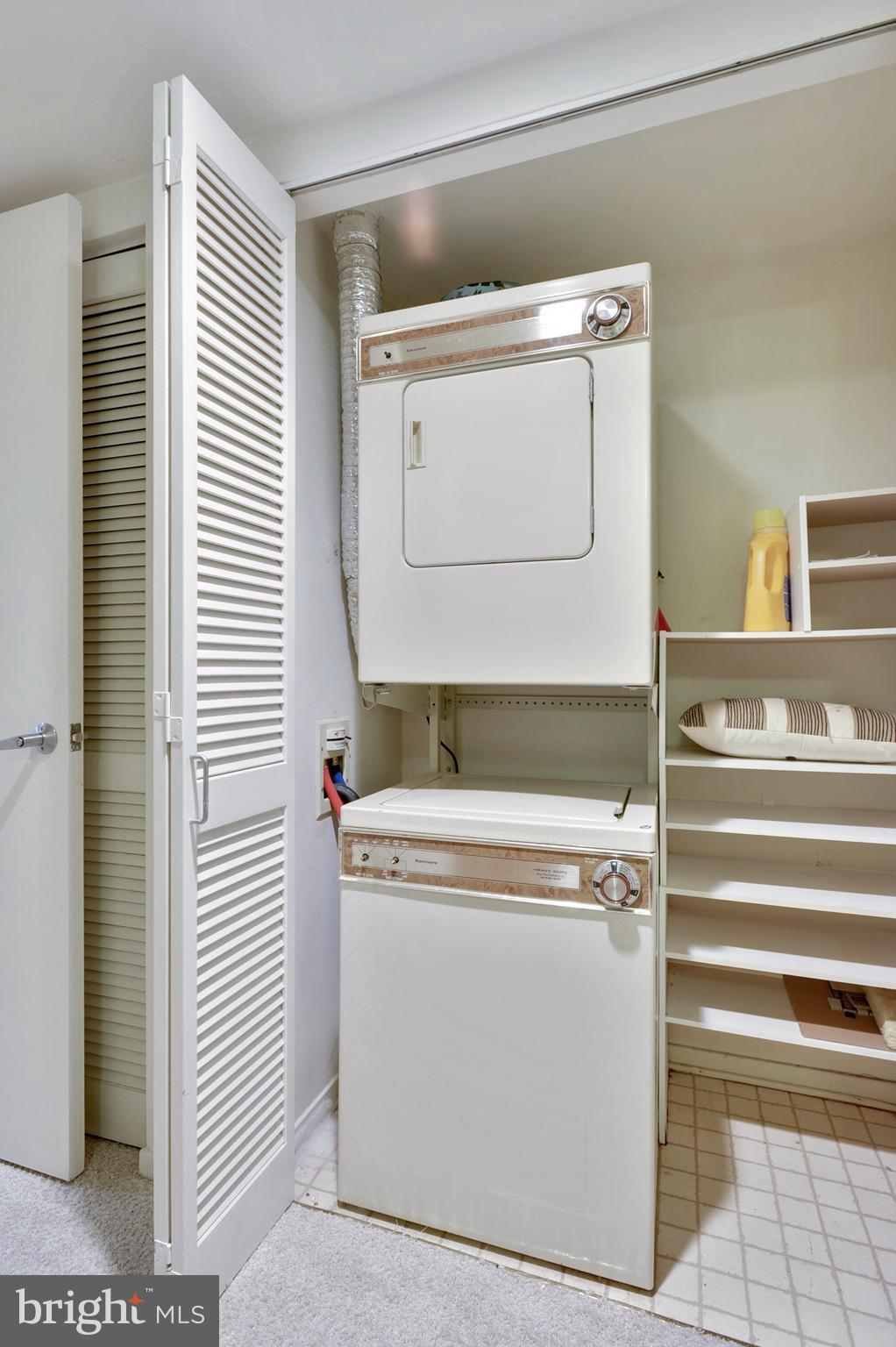 1951 Sagewood Lane, Unit 6 Reston, VA 20191 - Photo 16 of 30 a utility room with washer and dryer