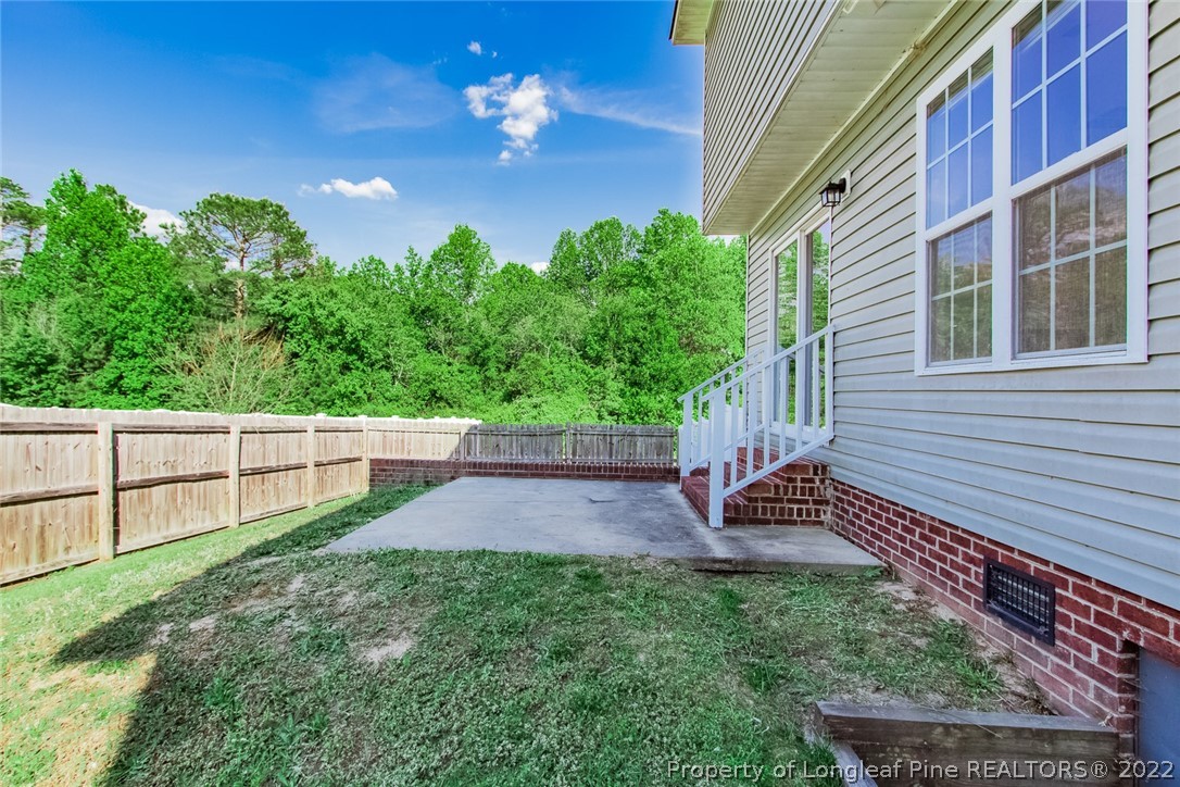 147 Boston Harbor Cameron, NC 28326 - Photo 5 of 27 a view of a backyard with sitting area