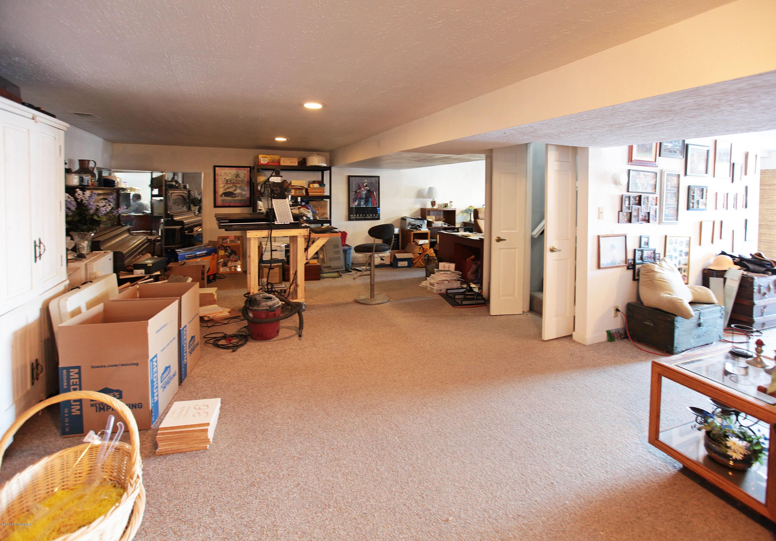 4 Lincoln Run Road Louisville, KY 40245 - Photo 28 of 36 View of one area of the finished basement. While areas all are open to each other, areas also could be divided into individual rooms for specific purposes.
