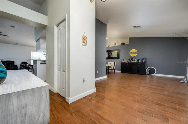 a view of kitchen and a sink
