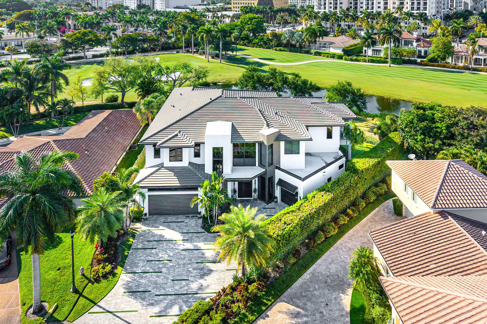 117 Thatch Palm Cove Boca Raton, FL 33432 - Photo 3 of 97 117_Thatch_Palm_Cove_Aerial_04