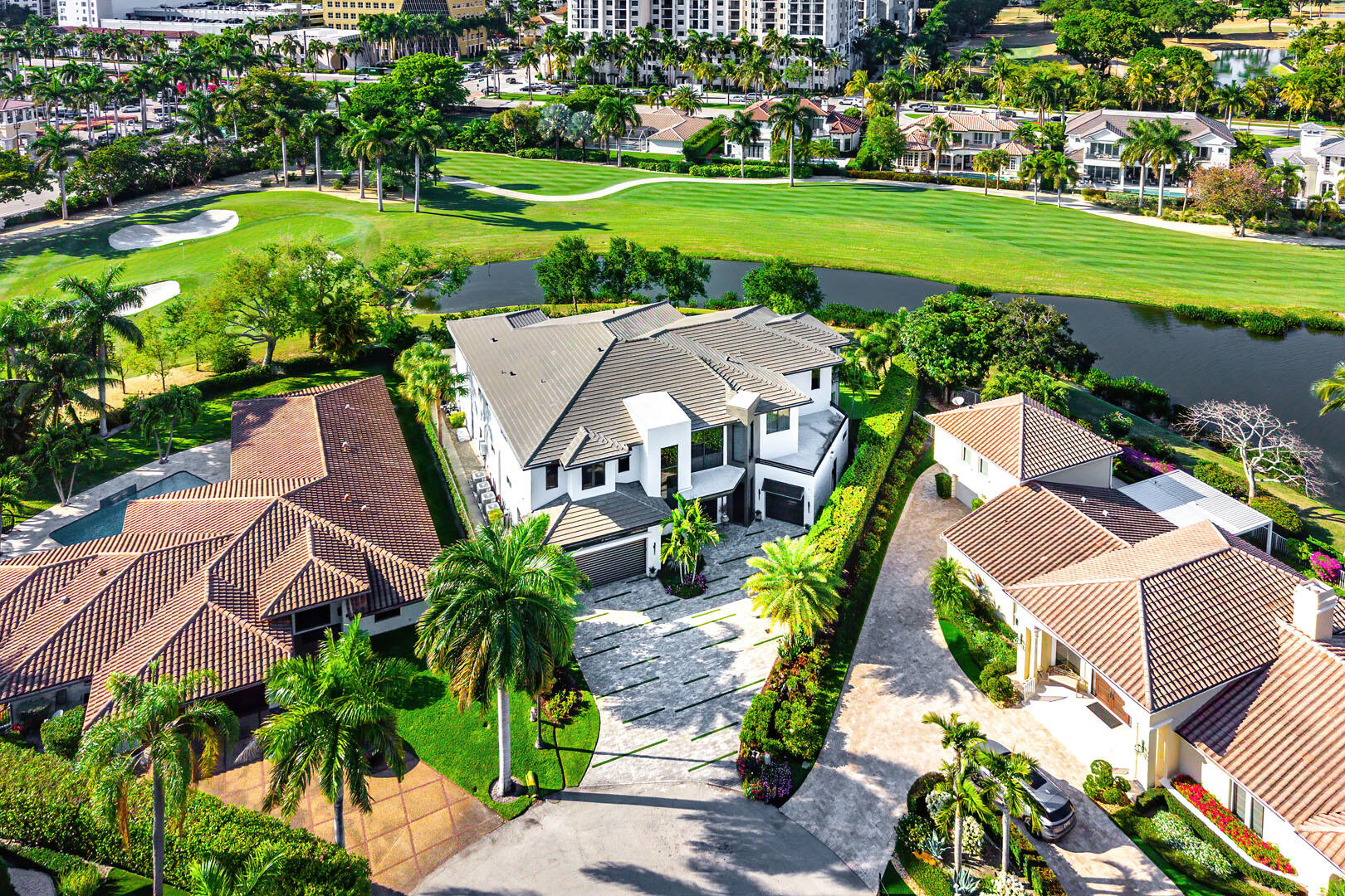 117 Thatch Palm Cove Boca Raton, FL 33432 - Photo 83 of 97 117_Thatch_Palm_Cove_Aerial_03