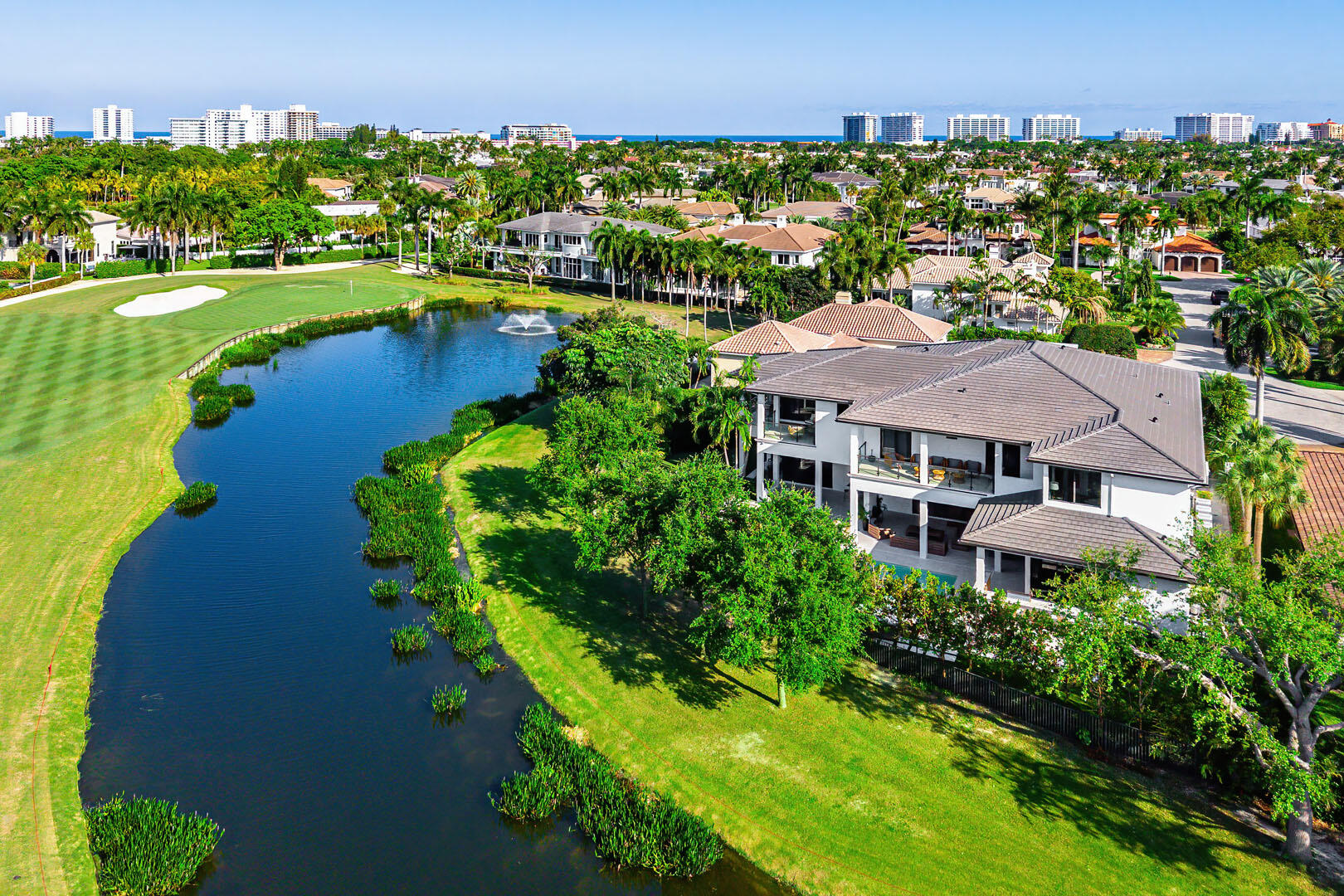 117 Thatch Palm Cove Boca Raton, FL 33432 - Photo 86 of 97 117_Thatch_Palm_Cove_Aerial_09
