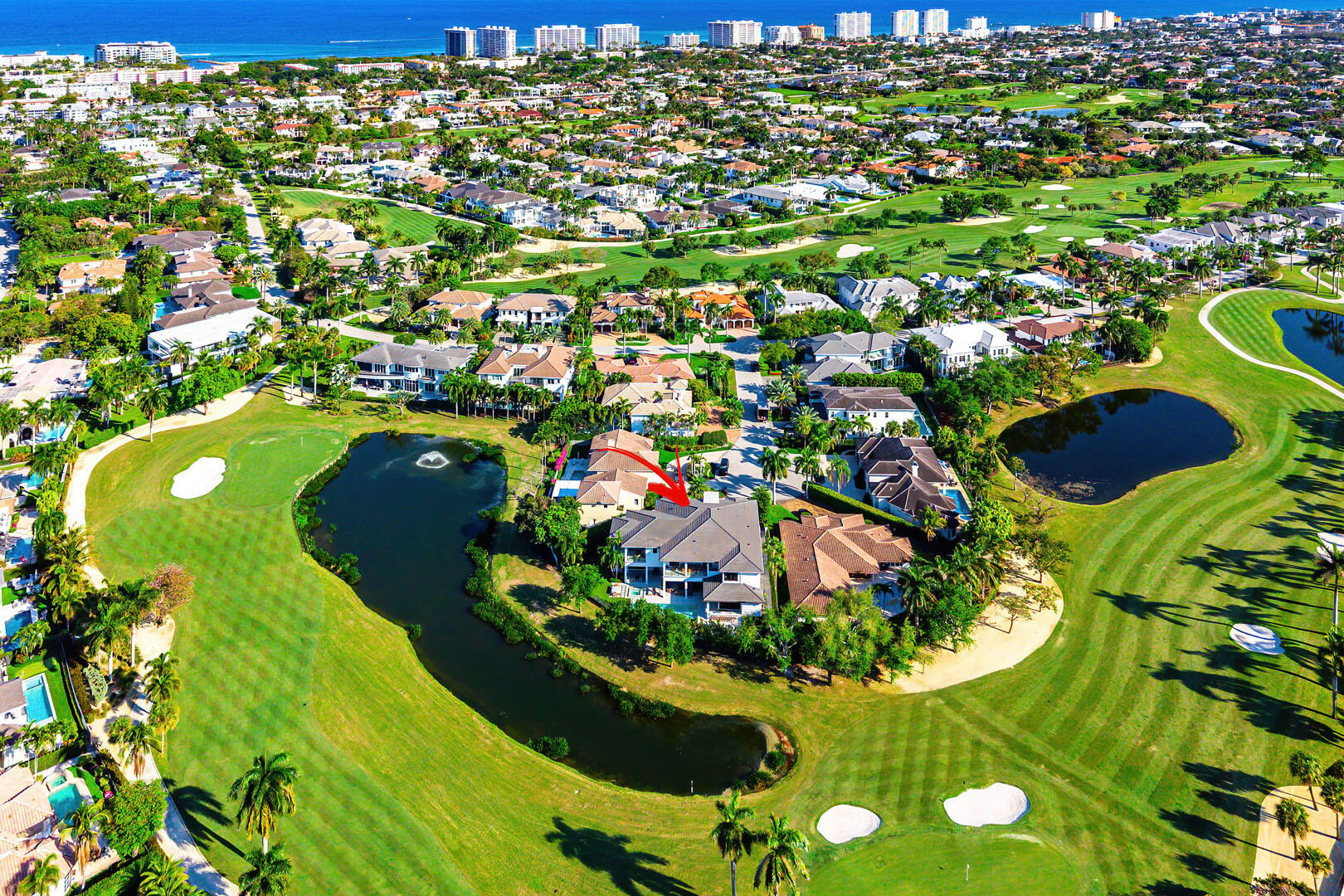 117 Thatch Palm Cove Boca Raton, FL 33432 - Photo 88 of 97 117_Thatch_Palm_Cove_Aerial_13