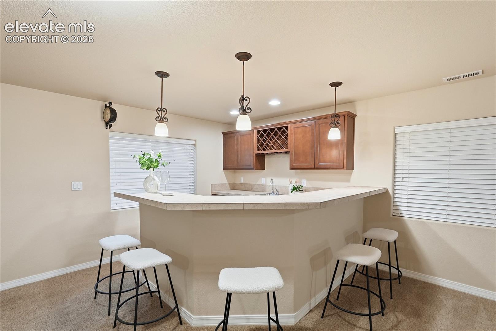 9849 Rockingham Drive Peyton, CO 80831 - Photo 25 of 43 Fully Equipped wet bar