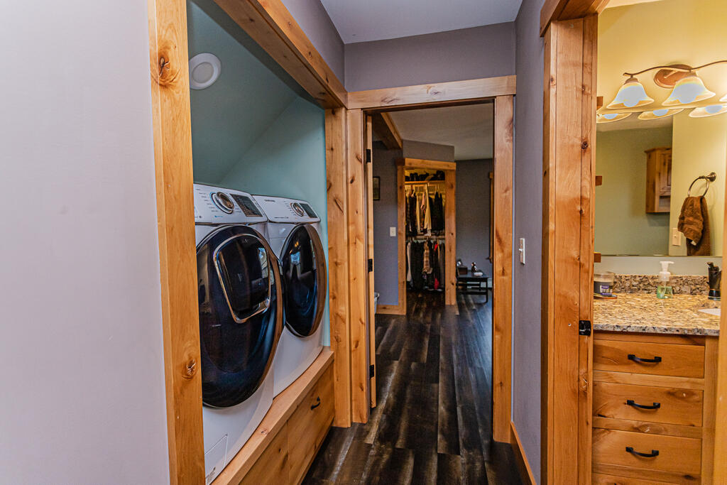 216 Temple Road Weld, ME 04285 - Photo 17 of 60 Hallway/Laundry Area