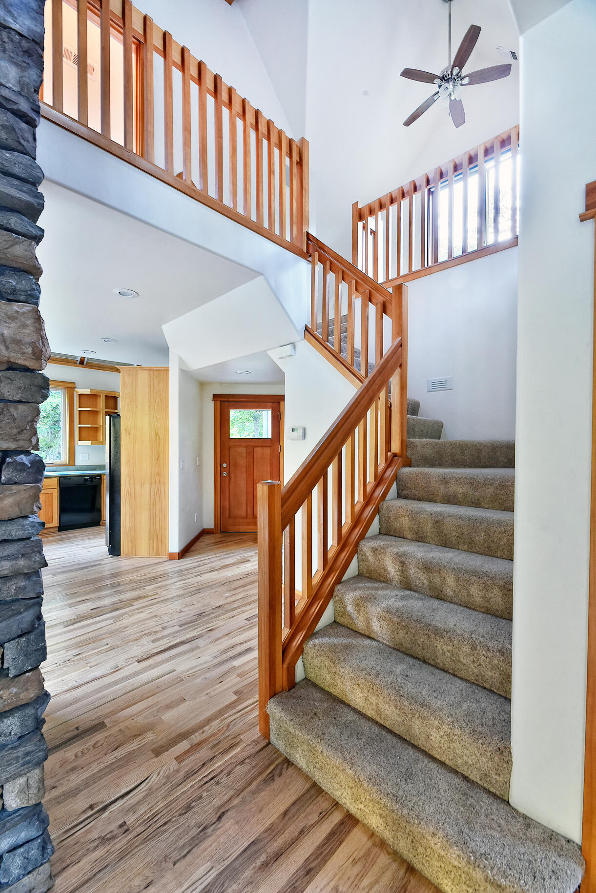 8387 Upper Applegate Road Jacksonville, OR 97530 - Photo 18 of 25 a view of entryway and hall with wooden floor