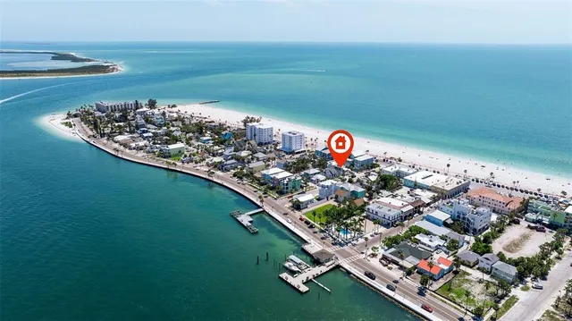 a view of a lake with a mountain